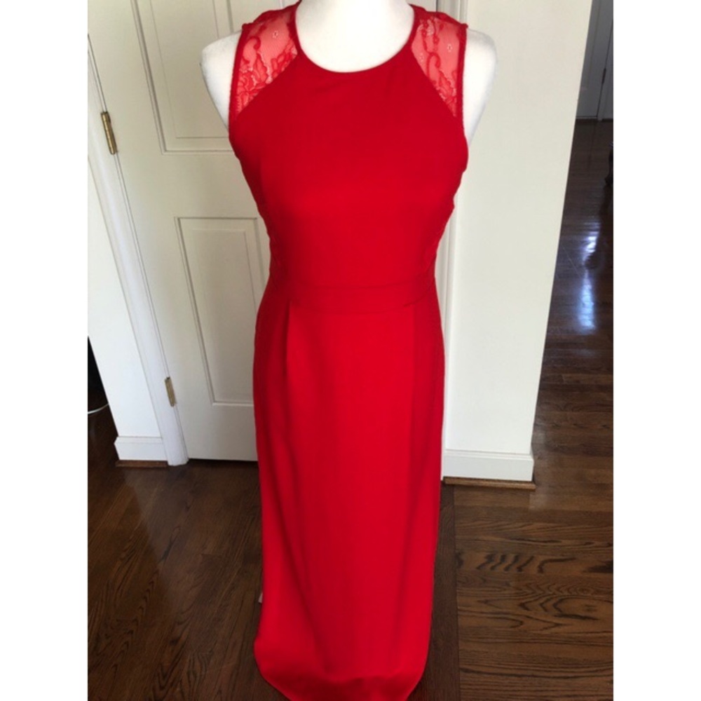 Red dress